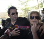Hugh Jackman (Wolverine)  lands in  International Airport, Mumbai on 24th March 2011 (5).JPG